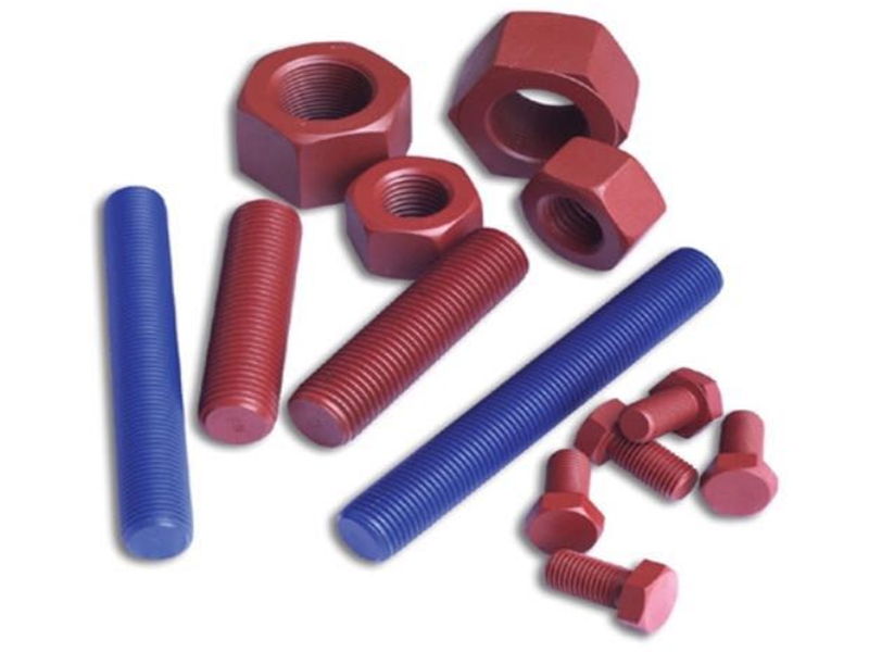 化工用PTFE特氟龍雙頭螺栓